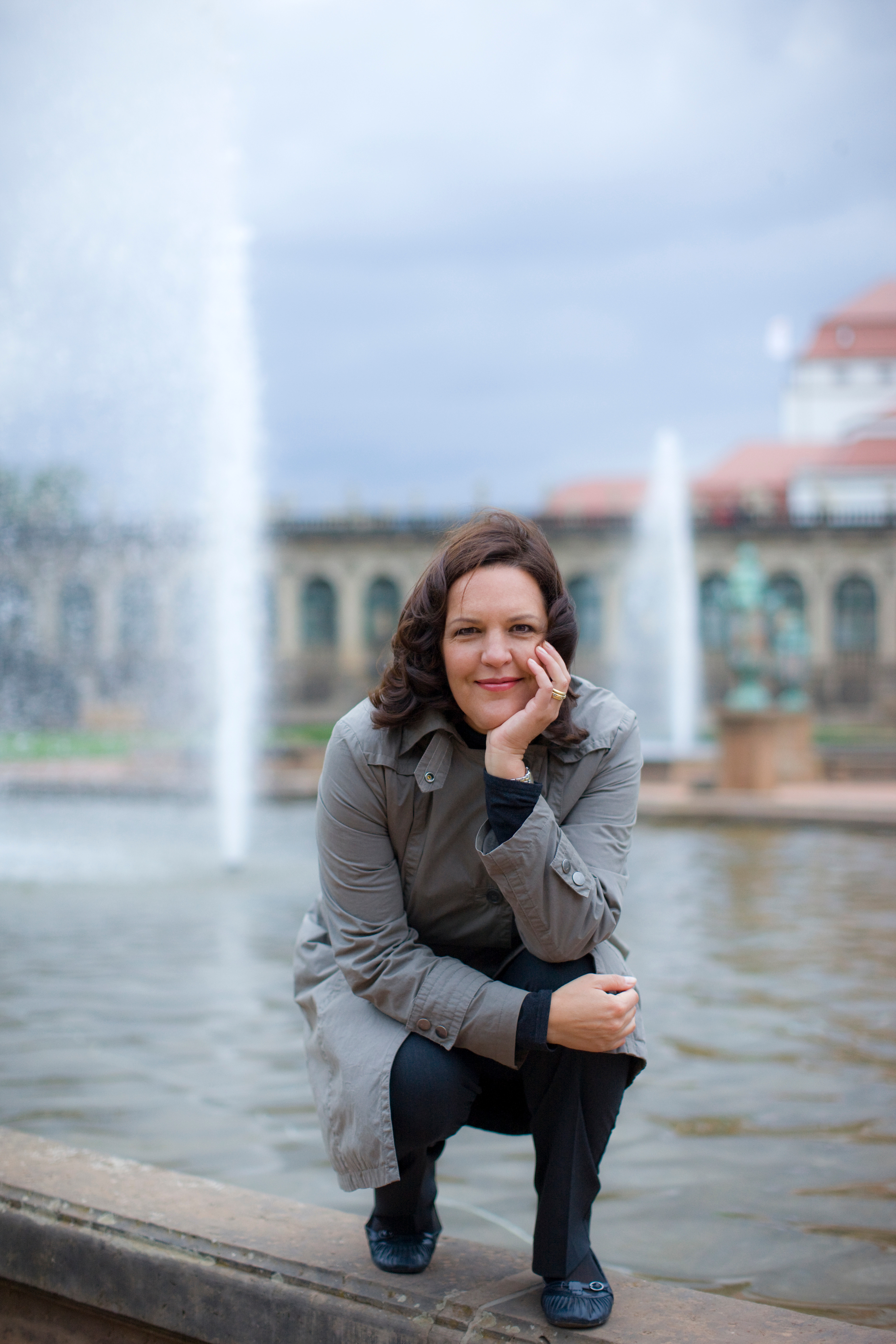 Portrait of Adrianne Pieczonka. Portrait of Adrianne Pieczonka.