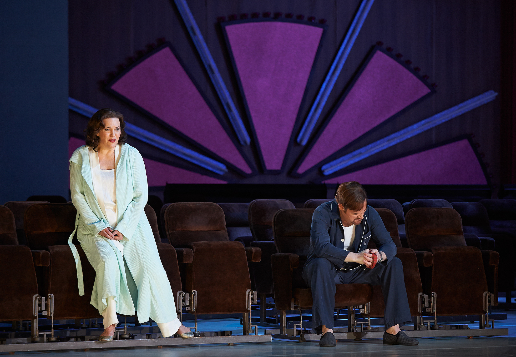 Adrianne Pieczonka as Amelia in Un Ballo in Maschera at the Canadian Opera Company with Roland Wood. Photo by Michael Cooper. Adrianne Pieczonka as Amelia in Un Ballo in Maschera at the Canadian Opera Company with Roland Wood. Photo by Michael Cooper.