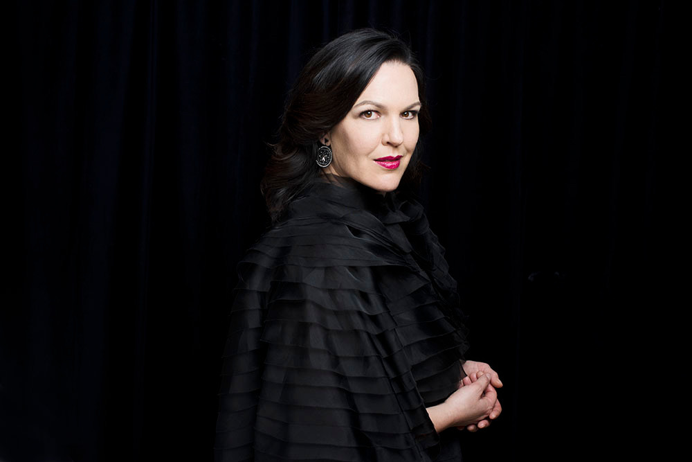 Portrait of Adrianne Pieczonka by Bo Huang. Portrait of Adrianne Pieczonka by Bo Huang.