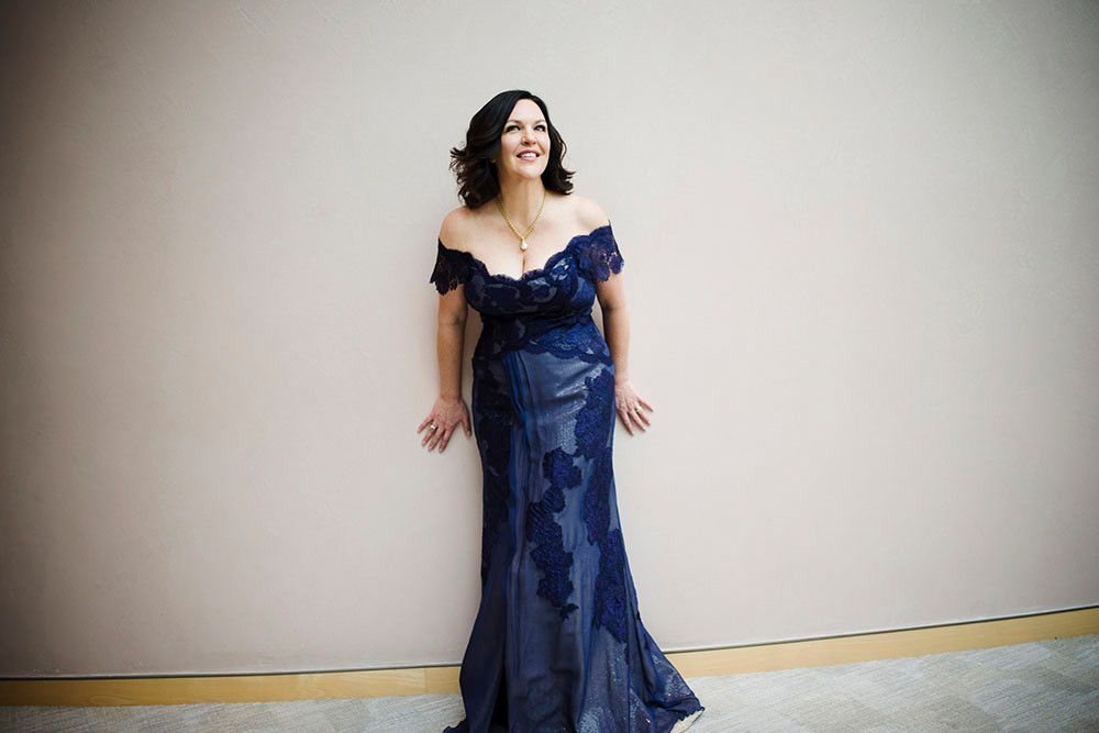Portrait of Adrianne Pieczonka by Bo Huang. Portrait of Adrianne Pieczonka by Bo Huang.